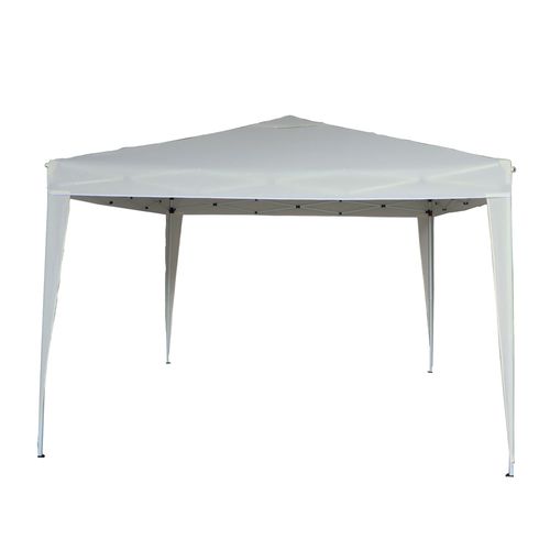 Gazebo Blanco Armado Fácil 2,9x2,9x2,6 m