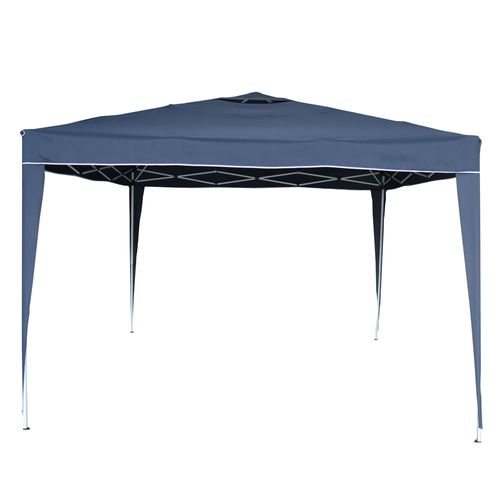 Gazebo Azul Armado Fácil 2,9x2,9x2,6 m