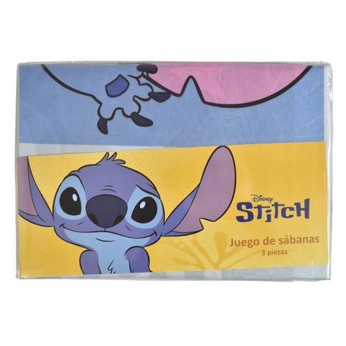 Juego de Sábanas 1 Plaza Microfibra Stitch Menta