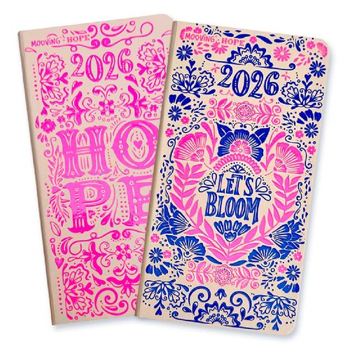 Agenda MOOVING pocket 2026 Hope Semanal