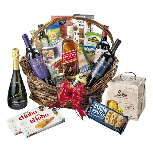 Canasta navideña NOCHE DE PAZ