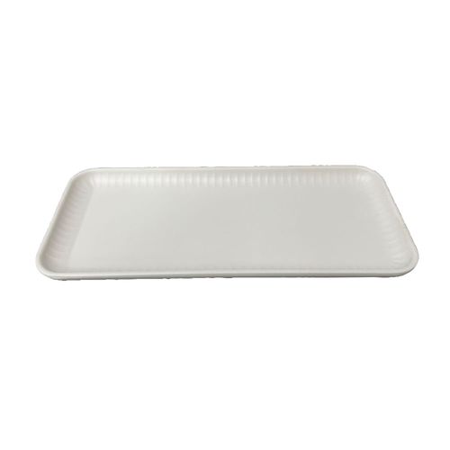 Plato Rectangular Melamina 24 x 11 cm Blanco