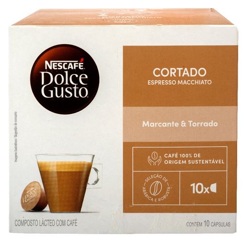 Cápsulas Cortado DOLCE GUSTO 10 un.