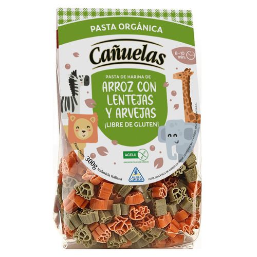 Pasta de Harina de Arroz Lentejas Arvejas CAÑUELAS 300 g