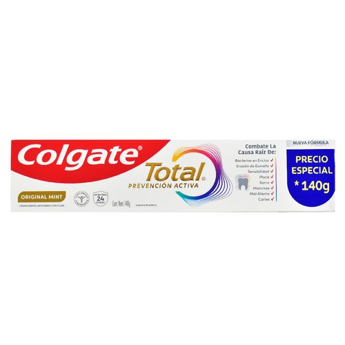 Crema Dental COLGATE Total Original Mint 140 g