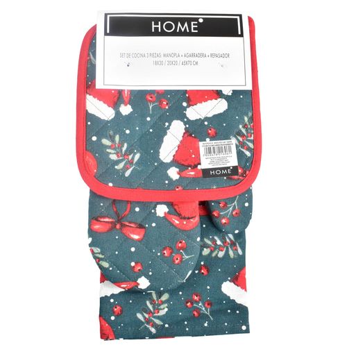 Set de cocina manopla /agarradera / repasador