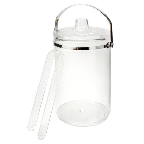 Hielera en Acrílico con Pinza 14,9 x 13,1 x 23,8 cm