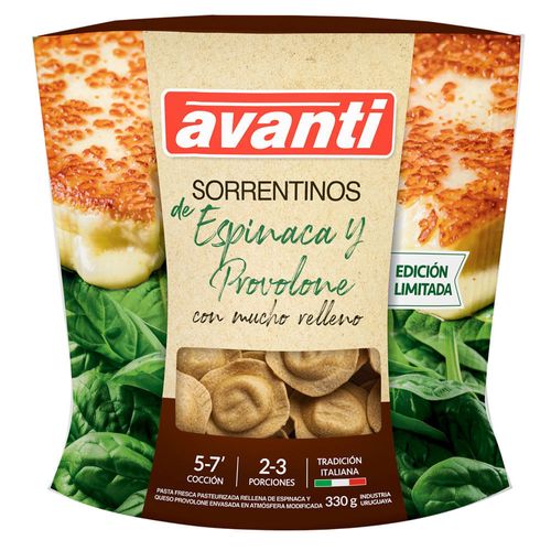 Sorrentinos espinaca y provolone AVANTI 270 g