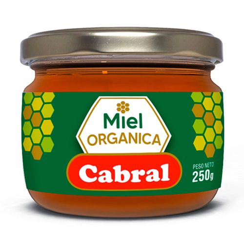 Miel Orgánica CABRAL 250 g