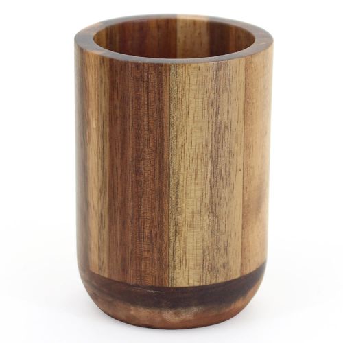 Vaso para Baño en Madera Acacia
