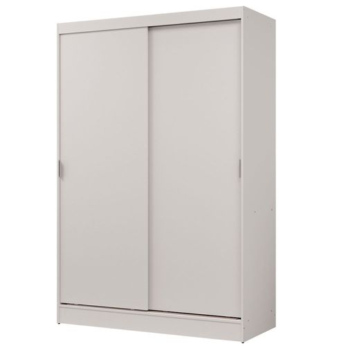Ropero Nick 2 Puertas Corredizas 120 x 183 x 53 cm Blanco
