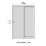 Ropero-Nick-2-Puertas-Corredizas-120-x-183-x-53-cm-Blanco-2