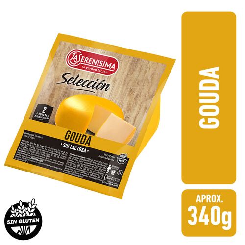 Queso Gouda LA SERENÍSIMA Cuna 340 g