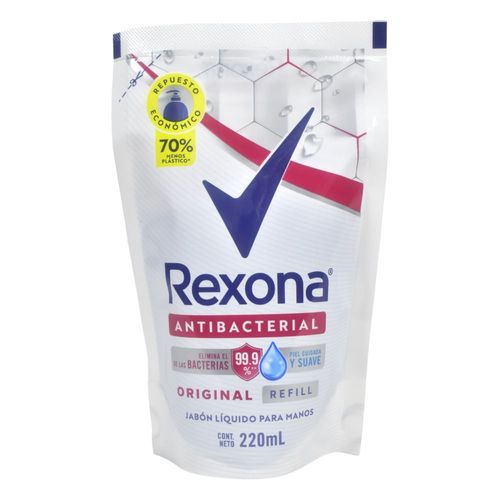 Jabón Líquido REXONA Antibacterial Original 220 ml