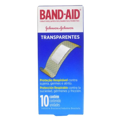 Curativos BAND-AID Transparentes 10 un.